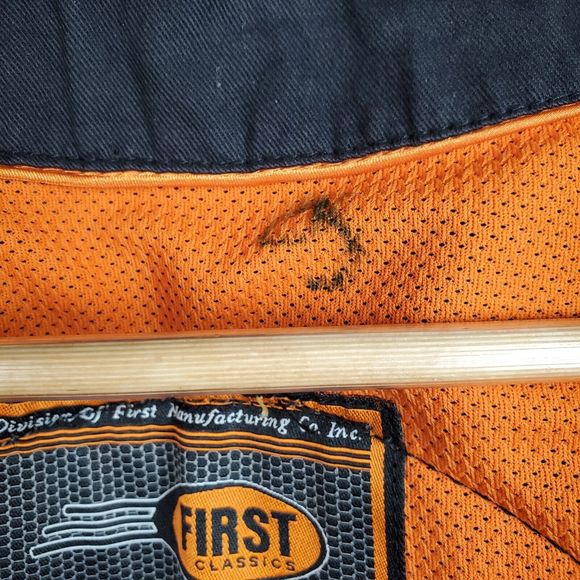 First Classics Vietnam Veteran Marines Semper Fidelis Black Leather Vest L - Picture 8 of 8